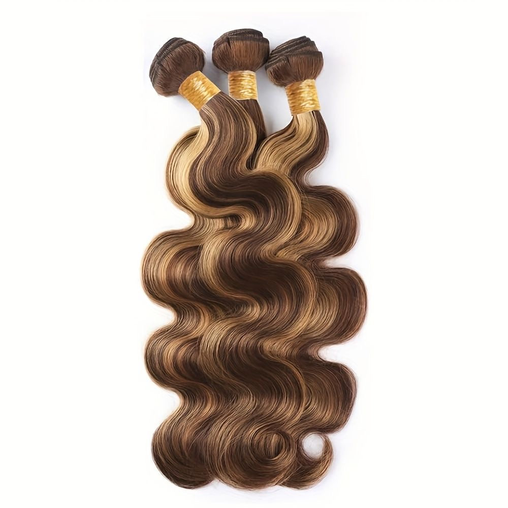 Extensiones mezcla rubio