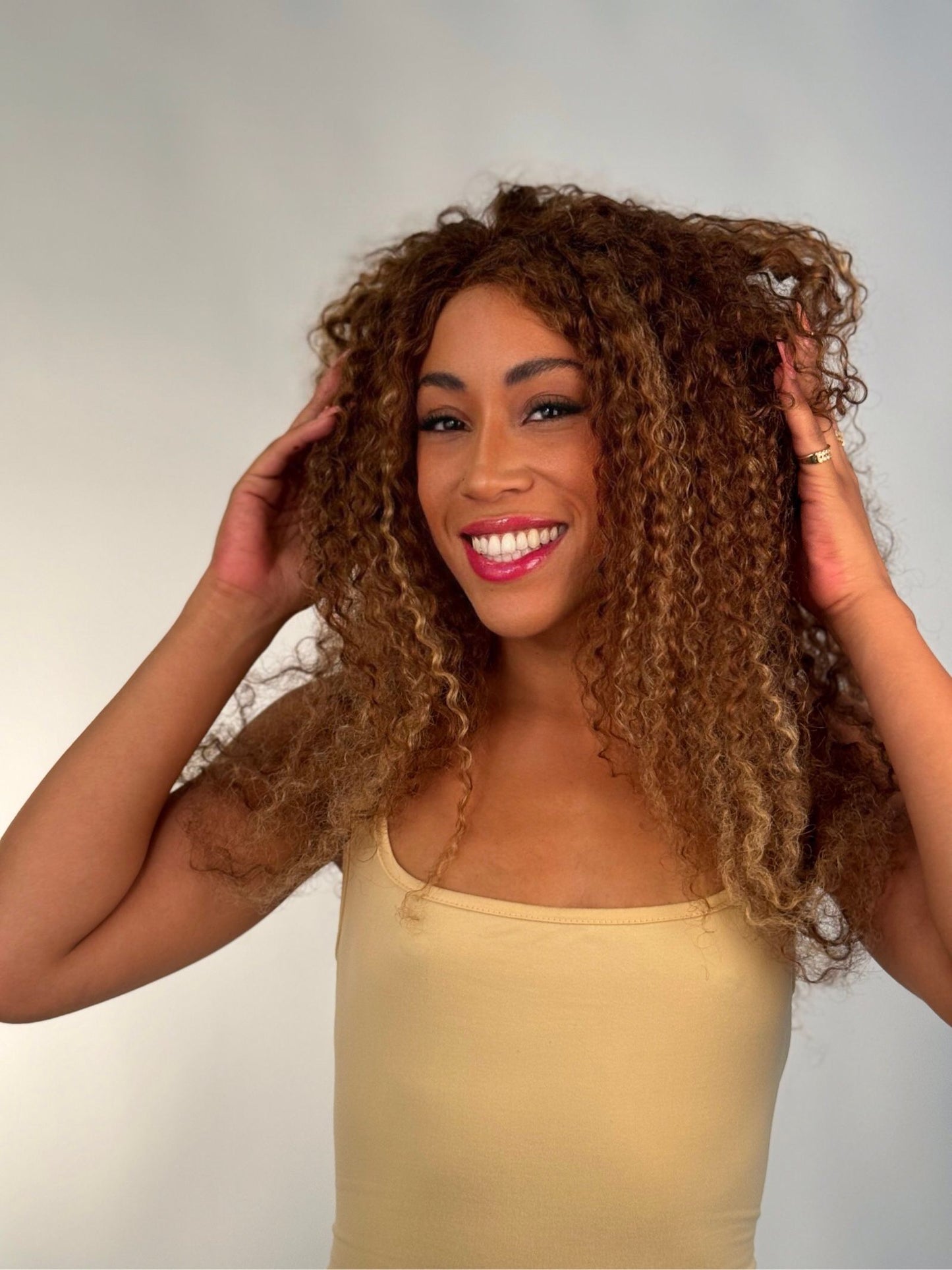 curly iluminada
