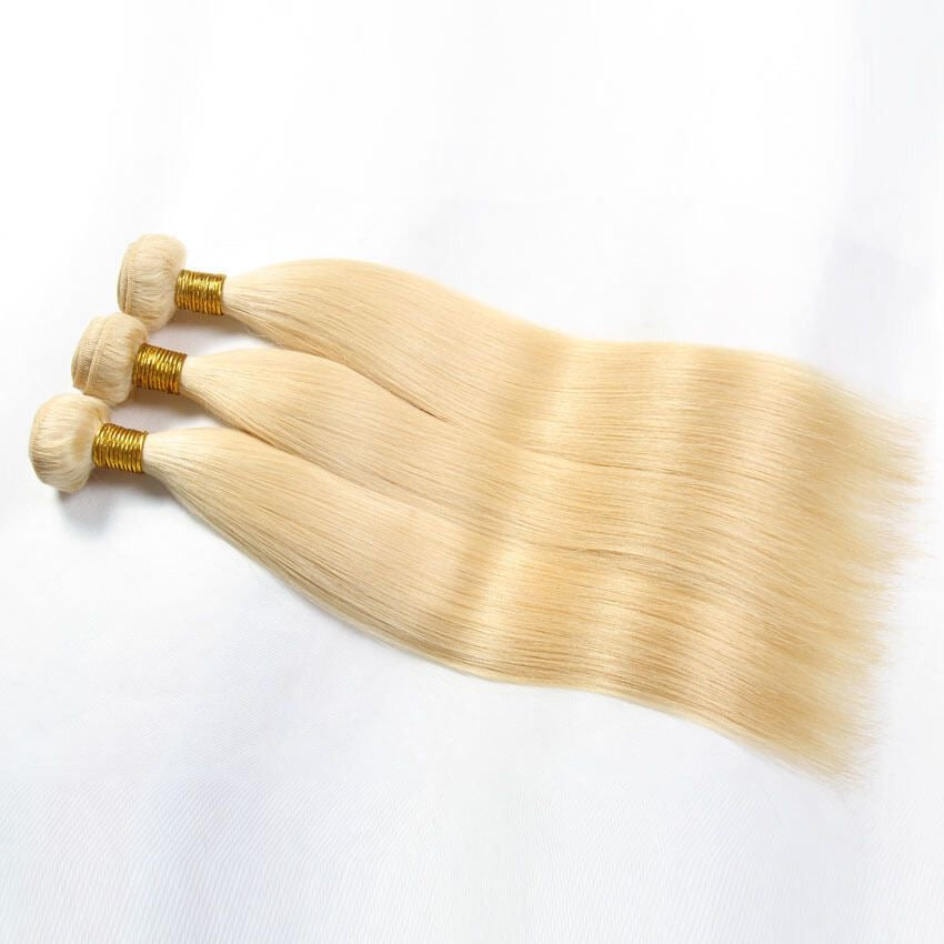 Extensiones rubias (extra claras)